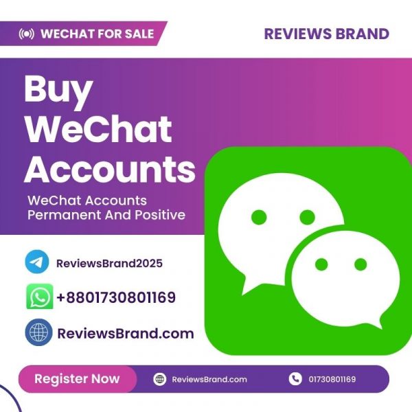 Buy WeChat Accounts